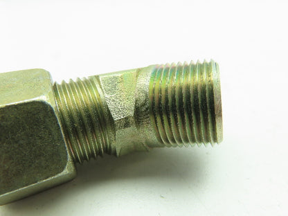 Parker 12 VBU-S Ferulok Flareless 45 Deg Male Elbow 3/4" Tube x 3/4" NPT LOT OF2
