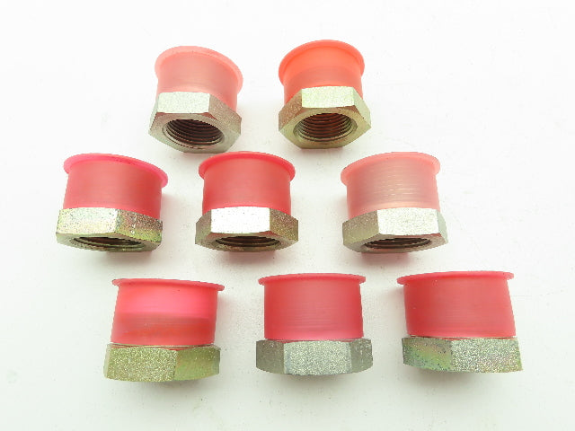 Parker 1 1/4x1 PTR-S Pipe Thread Reducer Tube Fitting 1-1/4" X 1" NPTF  LOT OF 8