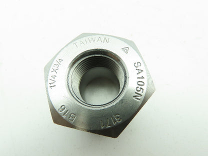 PTR-S Steel Pipe Thread Reducer Tube Fitting Adaptor 1-1/4"x 3/4" NPTF LOT OF 7