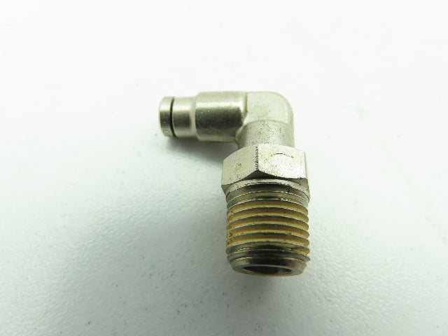 1/8-N-01 Push-to-Connect 90 Deg Elbow Fitting 1/8" Tube x 1/8" NPT LOT OF 10