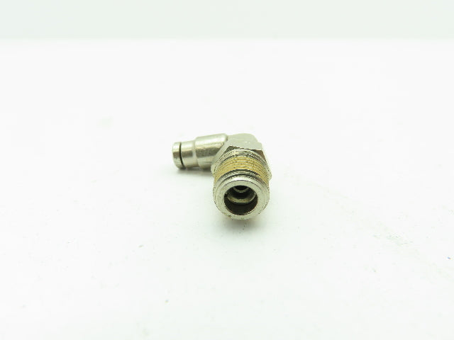 1/8-N-01 Push-to-Connect 90 Deg Elbow Fitting 1/8" Tube x 1/8" NPT LOT OF 10