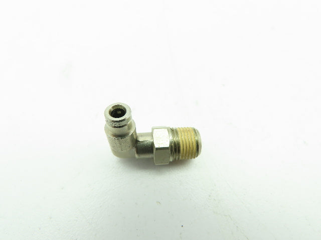 1/8-N-01 Push-to-Connect 90 Deg Elbow Fitting 1/8" Tube x 1/8" NPT LOT OF 10