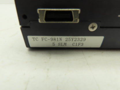 Aera TC FC-981N Mass Flow Controller 5 SLM