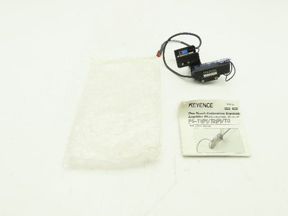 Keyence PS-T1 One-Touch Cal. Separate Amplifier Photoelectric Sensor W/ PS-56T