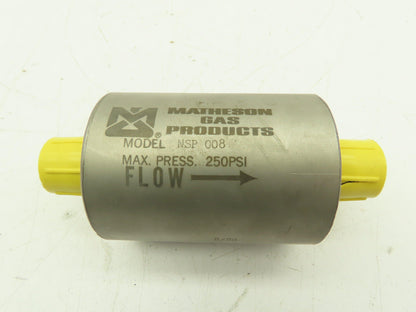Matheson Gas Products NSP 008 Gas Filter