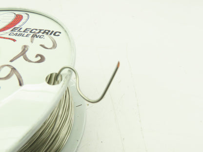 Industrial Electric 14 Ga Solid Uninsulated Tinned Coper Wire Partial 1000' Roll