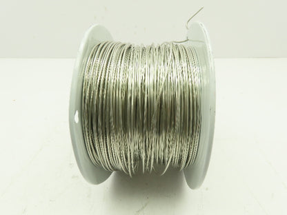 Industrial Electric 14 Ga Solid Uninsulated Tinned Coper Wire Partial 1000' Roll