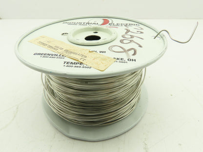Industrial Electric 14 Ga Solid Uninsulated Tinned Coper Wire Partial 1000' Roll