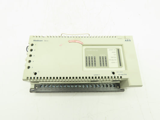 Modicon 110 CPU 311 01 MICRO CPU AC PS AC I/O 115V Controller