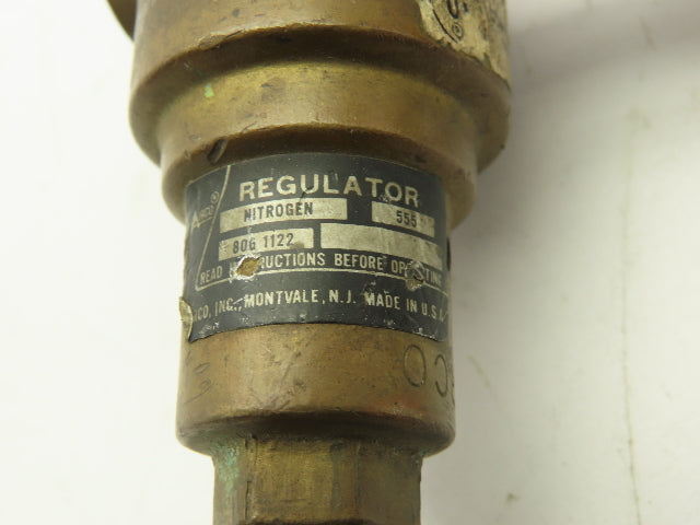 Airco 555 Nitrogen Regulator 806 1122