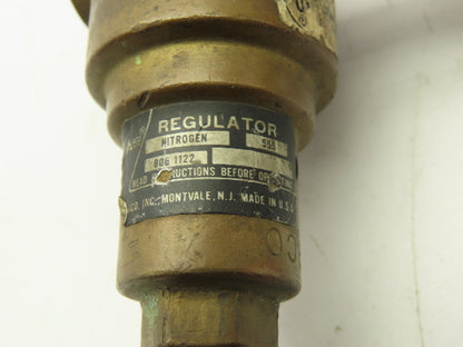 Airco 555 Nitrogen Regulator 806 1122