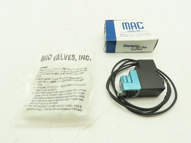 MAC 130B-501CA Solenoid Valve 24VDC Coil