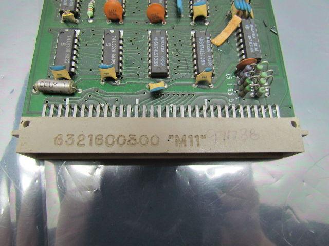 Marposs 6321600300 M11 PC Circuit Board Card 6840010906