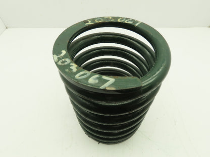 Heavy Duty Steel Vibration Isolation Reactor Coil Spring Flat Mount 7"x 9" GREEN