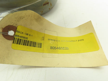 Heavy Duty Vibratory Shaker Isolation Reactor Drive Coil Spring Eye Loop 8"x8"