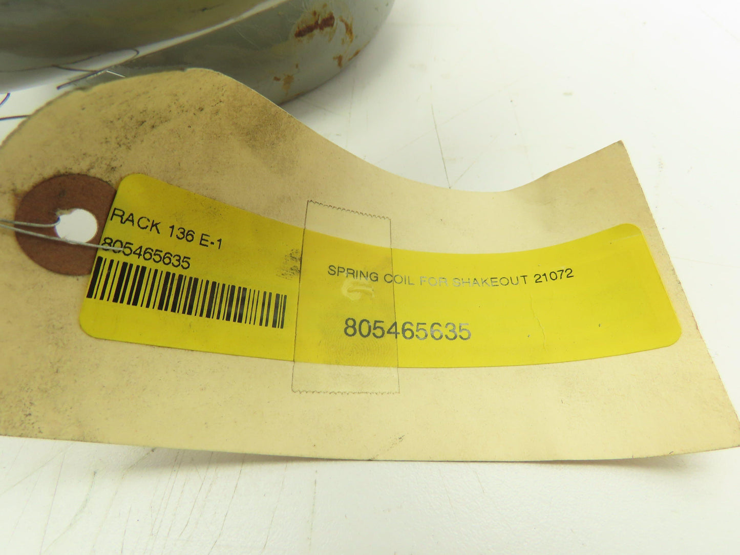 Heavy Duty Vibratory Shaker Isolation Reactor Drive Coil Spring Eye Loop 8"x8"