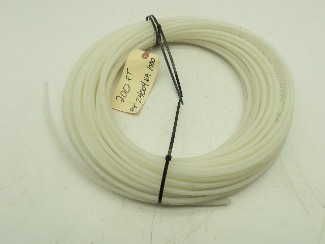 Eaton PT24004NA Polyethylene LLDPE Clear Plastic Tubing 0.25" x 0.12"  200' Roll