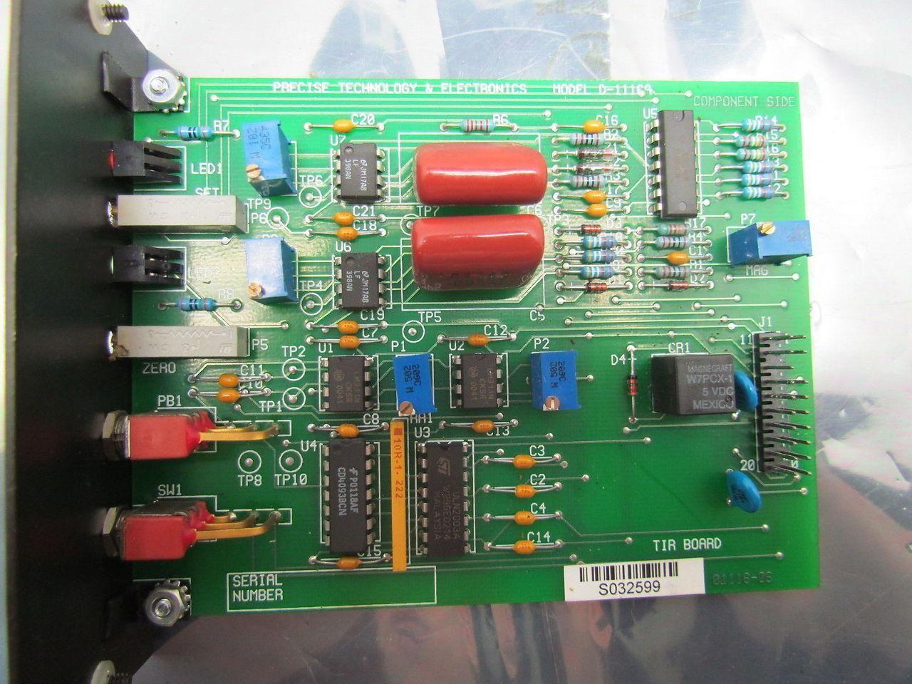 Air Gage 01116 D-11169 T.I.R. Board (TIR Board) D-11169