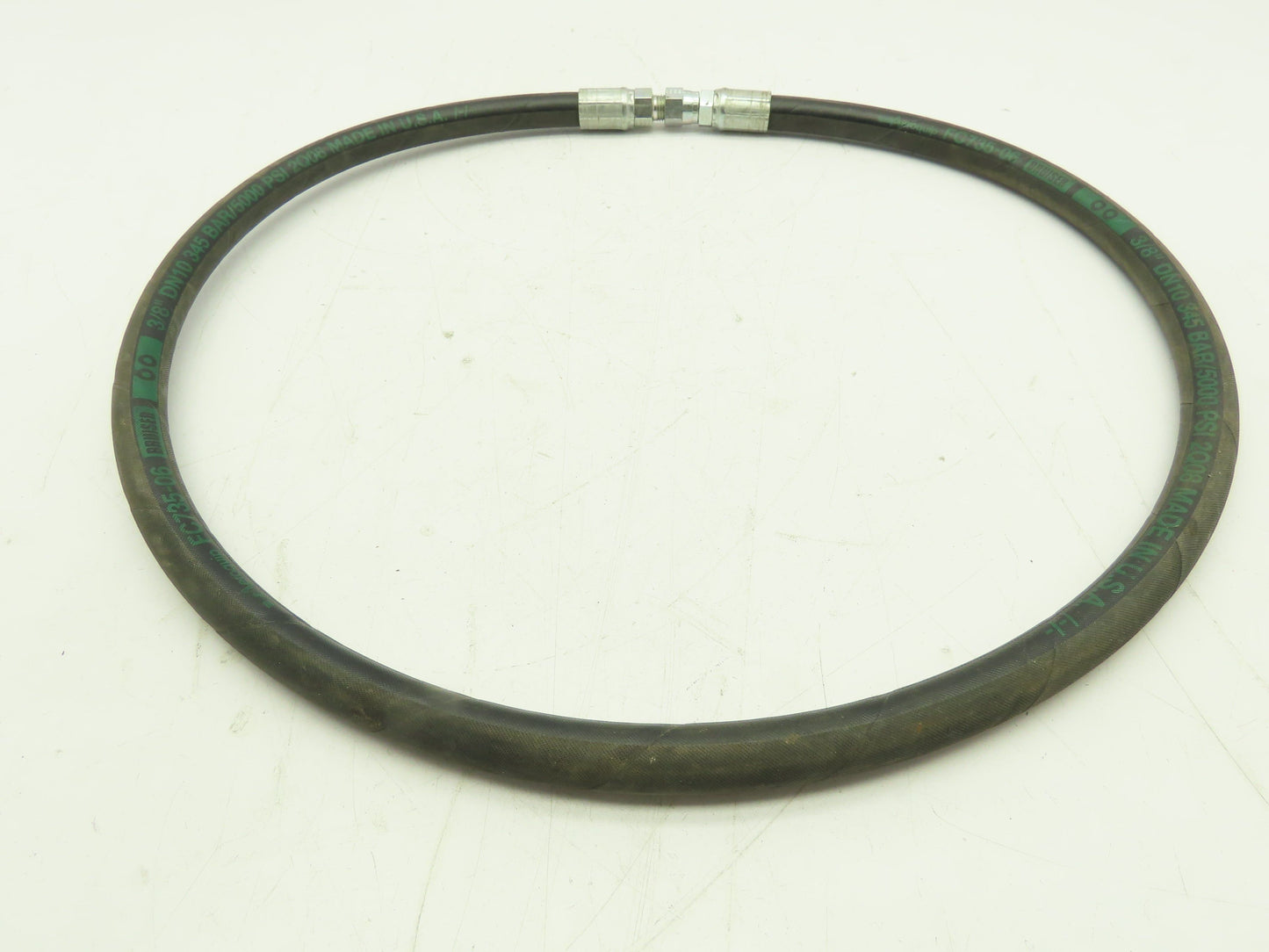 Aeroquip FC735-06 Hydraulic 3/8" Hose Assy 4' Bruiser Male x Female NPSM 1/4"-4