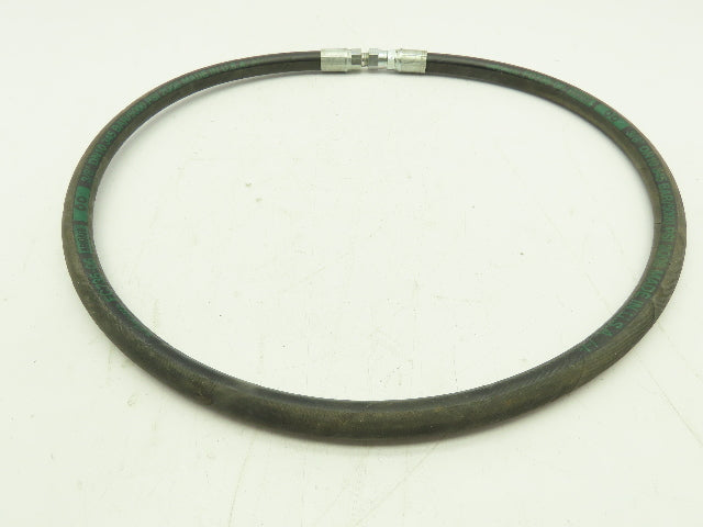 Aeroquip FC735-06 Hydraulic 3/8" Hose Assy 4' Bruiser Male x Female NPSM 1/4"-4
