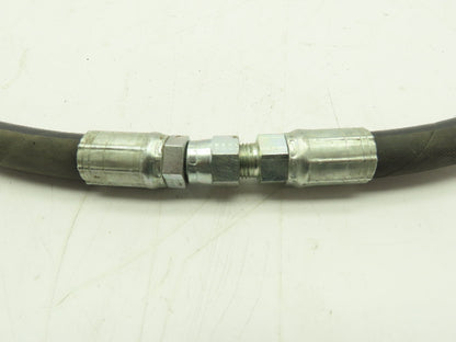 Aeroquip FC735-06 Hydraulic 3/8" Hose Assy 4' Bruiser Male x Female NPSM 1/4"-4