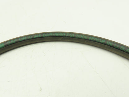 Aeroquip FC735-06 Hydraulic 3/8" Hose Assy 4' Bruiser Male x Female NPSM 1/4"-4