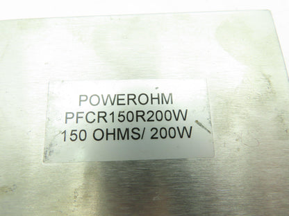 Allen Bradley PFCR150R200W Powerohm Braking Resistor 150 Ohms 200 Watt CR200