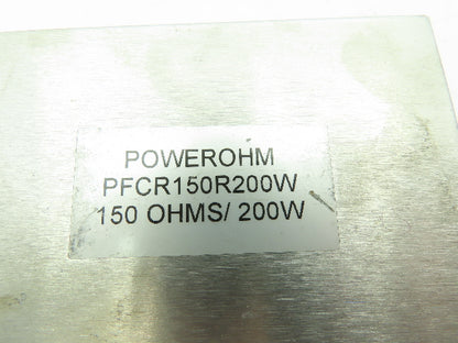 Allen Bradley PFCR150R200W Powerohm Braking Resistor 150 Ohms 200 Watt CR200
