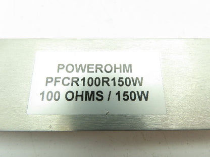 Allen Bradley PFCR100R150W Powerohm Braking Resistor 100 Ohms 150 Watt CR150