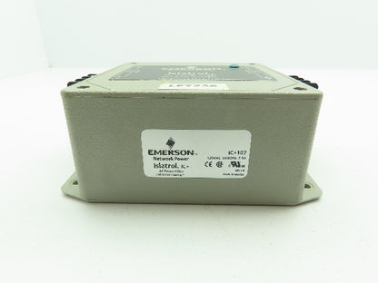 Emerson IC+107 Islatrol AC Power/Line Filter 120V 7.5A Active Tracking