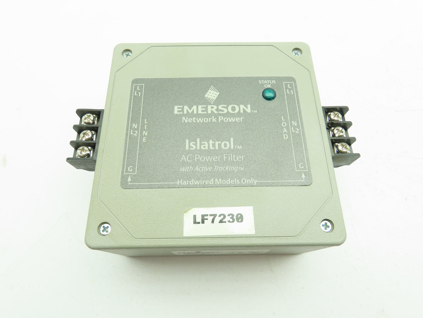 Emerson IC+107 Islatrol AC Power/Line Filter 120V 7.5A Active Tracking