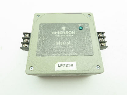 Emerson IC+107 Islatrol AC Power/Line Filter 120V 7.5A Active Tracking