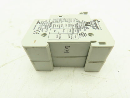 Cooper Bussmann CHM 10X38 Midget Fuse Holder IEC 2-Pole 30A/32A w/Fuses LOT OF 3