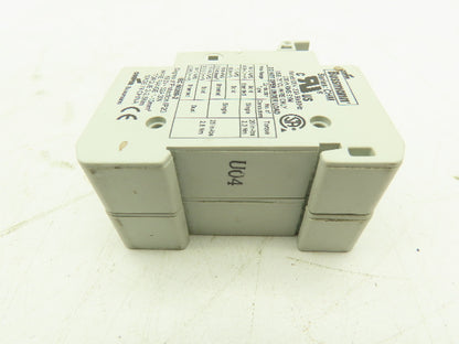 Cooper Bussmann CHM 10X38 Midget Fuse Holder IEC 2-Pole 30A/32A w/Fuses LOT OF 3