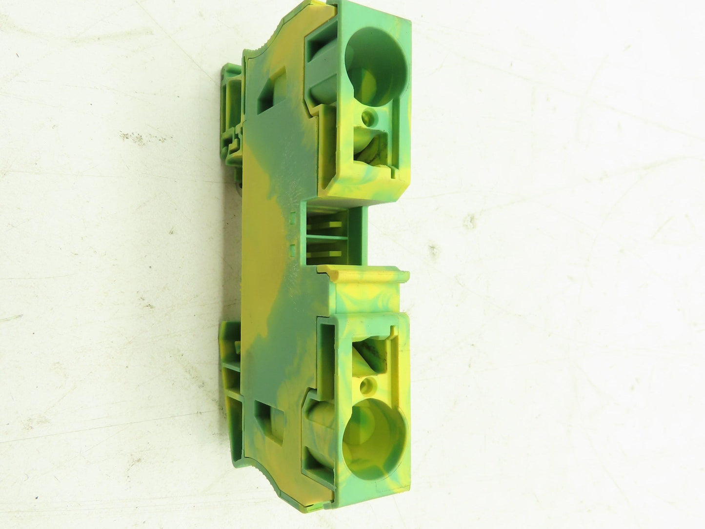 Phoenix Contact ST35-PE Terminal Block 35mm 14-2 AWG Yellow/Green  LOT OF 3