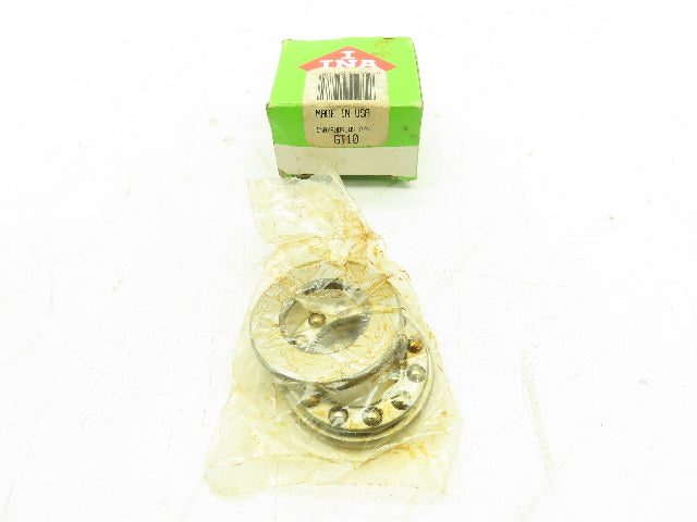 INA GT10 Ball Thrust Bearing 1.0630 in Bore, 1.9690 in OD, 0.6250 in Width