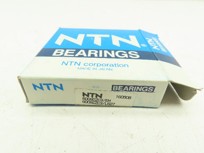 NTN 6009ZZC3/EM 6009ZZC3/L627 Radial Ball Bearing,Shielded,45mm Bore ?	Lot of 2