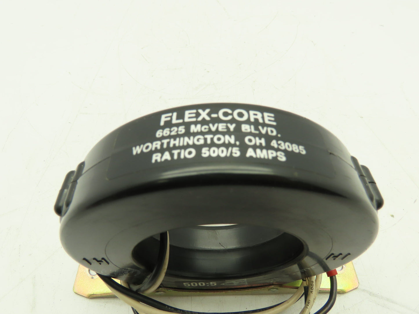 Flex Core Current Transformer 500/5 Amps 500:5 Ratio 4.5" OD