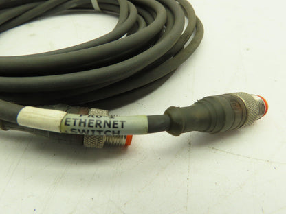 Lumberg RST5-RKT5-228/3M Female/Male 5-Pin Connector Cable 3M  LOT OF 2