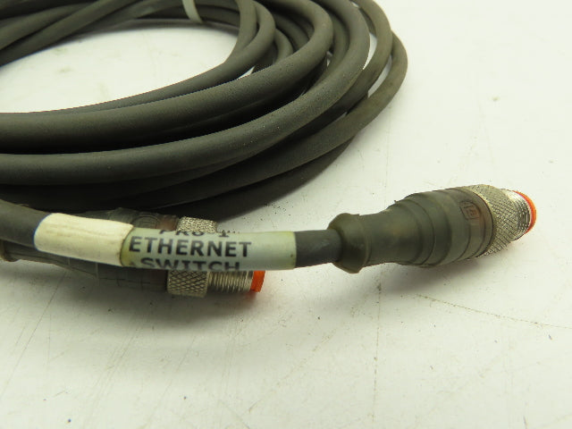 Lumberg RST5-RKT5-228/3M Female/Male 5-Pin Connector Cable 3M  LOT OF 2