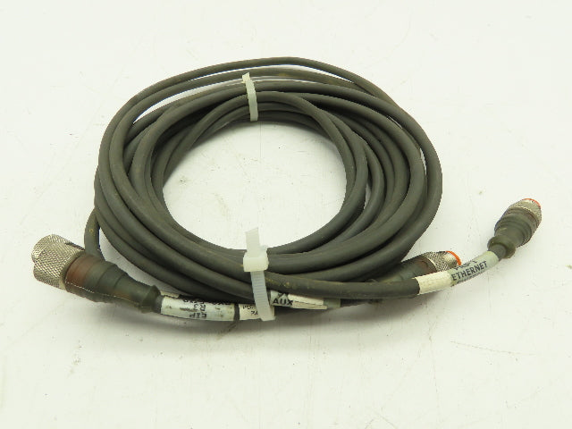 Lumberg RST5-RKT5-228/3M Female/Male 5-Pin Connector Cable 3M  LOT OF 2