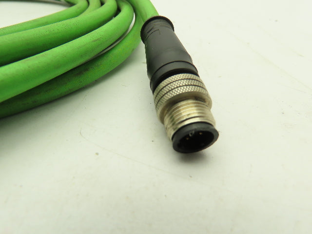 Woodhead E11A06011M050 Micro-Change Cordset Cable 4-Pole Male/Male M12 5M