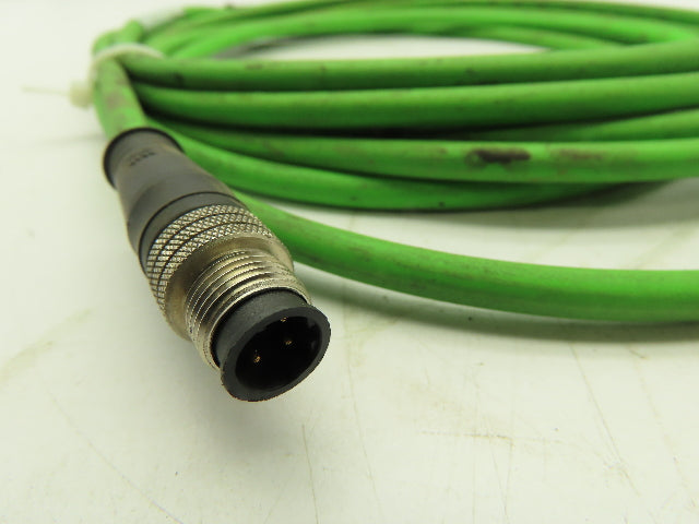 Woodhead E11A06011M050 Micro-Change Cordset Cable 4-Pole Male/Male M12 5M