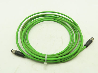 Woodhead E11A06011M050 Micro-Change Cordset Cable 4-Pole Male/Male M12 5M