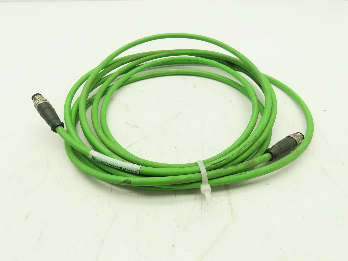 Woodhead E11A06011M050 Micro-Change Cordset Cable 4-Pole Male/Male M12 5M