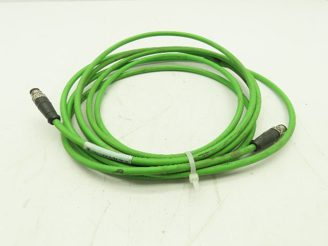 Woodhead E11A06011M050 Micro-Change Cordset Cable 4-Pole Male/Male M12 5M