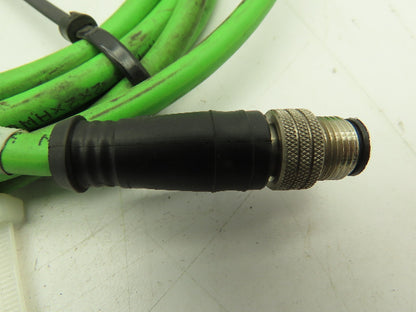 Woodhead E11A06011M030 Micro-Change Cordset Cable 4-Pole Male/Male M12 3M