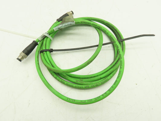 Woodhead E11A06011M030 Micro-Change Cordset Cable 4-Pole Male/Male M12 3M