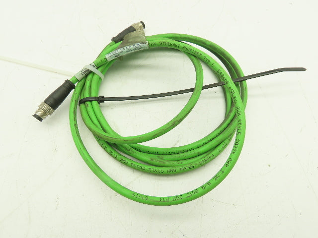 Woodhead E11A06011M030 Micro-Change Cordset Cable 4-Pole Male/Male M12 3M