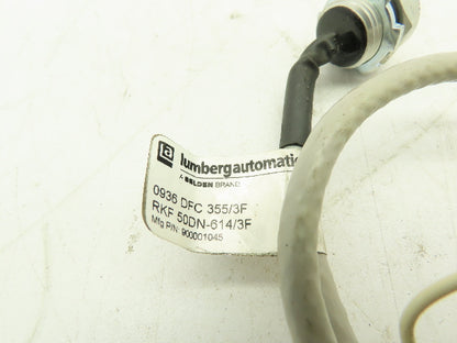 Lumberg 0936 DFC 355/3F Sensor Actuator Cable 5-Pin Female Plug Connector